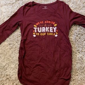 Maternity Thanksgiving time top